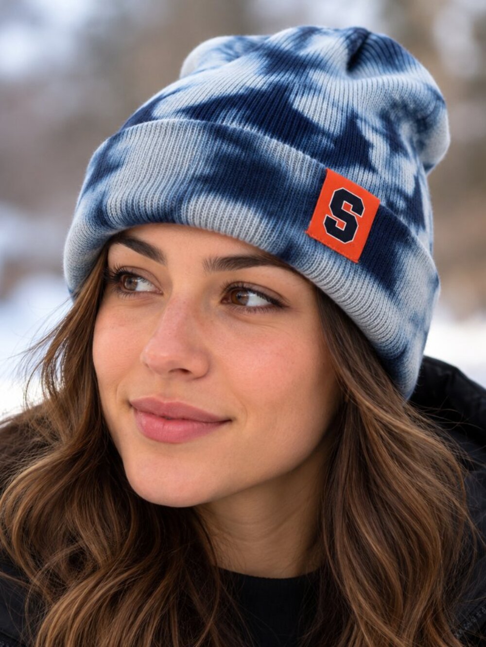 NIKE SYRACUSE ORANGE TIE-DYE KNIT BEANIE – NWT – UNISEX